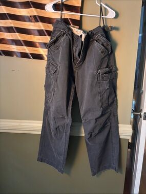 Men's Cargo Pants in Dark Blue - Utility Style